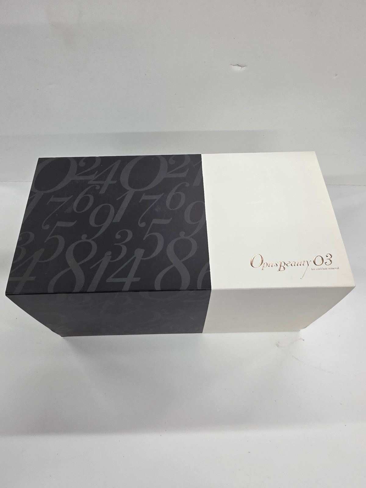 CU23 OPUS BEAUTY 03（オーパスビューティ ゼロスリー） 家庭用脱毛器 アイスクール脱毛 冷却 THRシステム オート照射 キッズ脱毛 (ピュアホワイト×ローズゴールド)