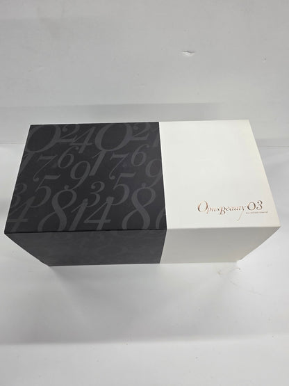 CU23 OPUS BEAUTY 03（オーパスビューティ ゼロスリー） 家庭用脱毛器 アイスクール脱毛 冷却 THRシステム オート照射 キッズ脱毛 (ピュアホワイト×ローズゴールド)
