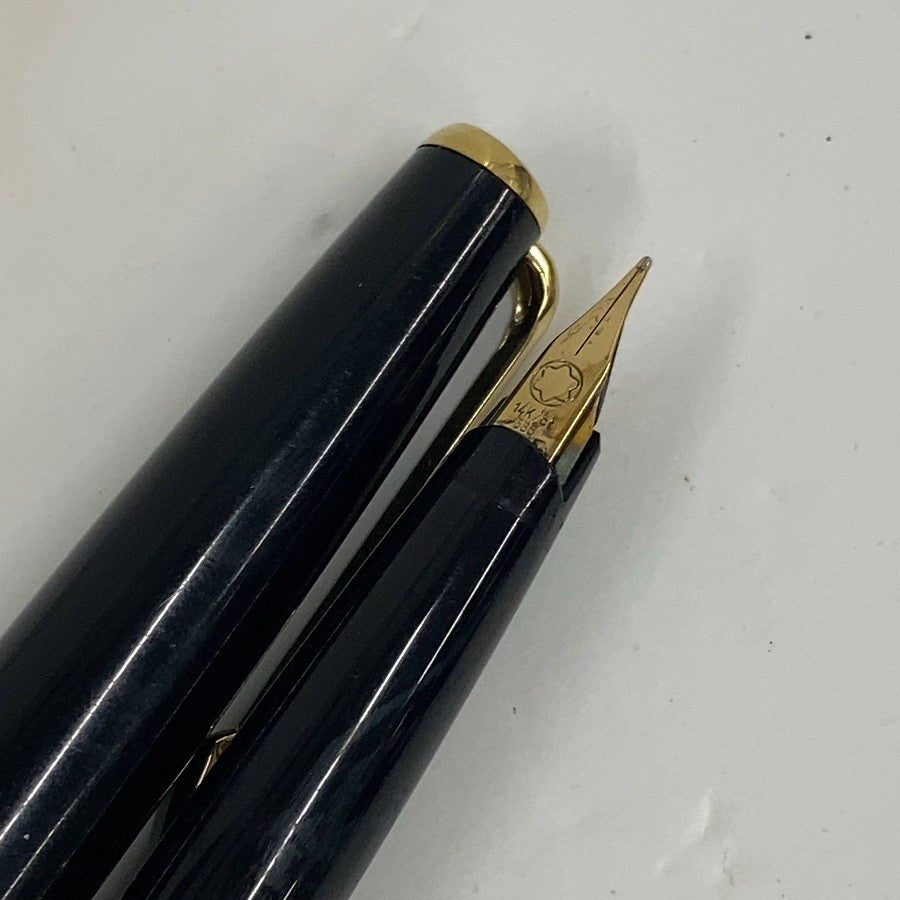 【中古】C54R K Montblanc モンブラン クラシック 万年筆 ペン先 ビンテージ ブラック 傷・汚れあり