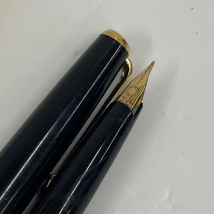 【中古】C54R K Montblanc モンブラン クラシック 万年筆 ペン先 ビンテージ ブラック 傷・汚れあり
