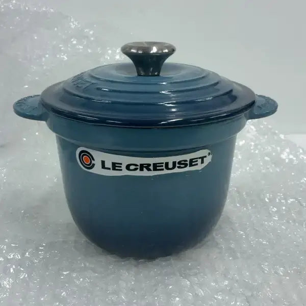 CHP1 ルクルーゼ ココット エブリィ 18 ホーロー鍋 2L マリンブルー  インナーリッド付