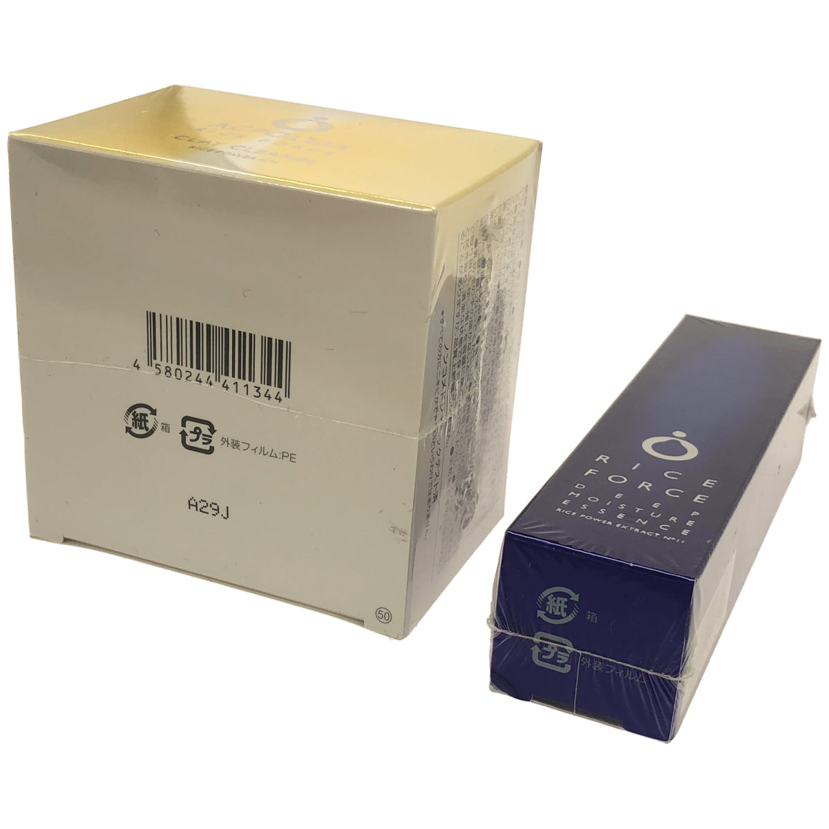 Z000 ライスフォース ディープ モイスチュアエッセンス 15mL & アクポレス クレイクレンズ 80g 2個セット　ラスト1点！