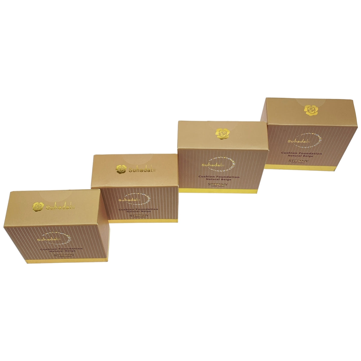 Z000 Suhadabi クッションファンデーション01 15g 2個 & リフィル 15g 2個 計4個セット