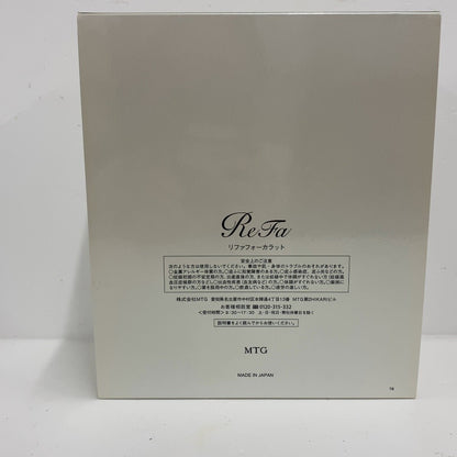 C55X D ■MTG プラチナ電子ローラー ReFa 4 CARAT (リファフォーカラット) RF-FC1932B 美顔ローラー