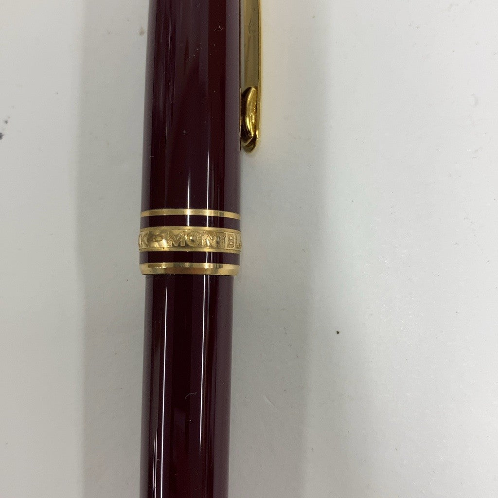 C92U K MONTBLANC モンブラン マイスターシュテュック クラシック ツイスト式 ボールペン ボルドー ゴールド