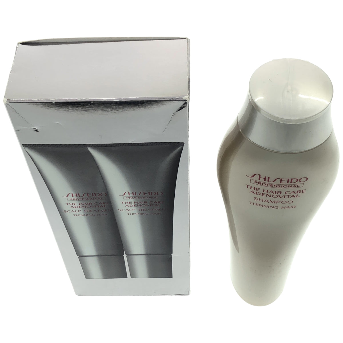 Z000 資生堂 ザ ヘアケア アデノバイタル  スカルプトリートメント a 130g 2本セット & シャンプー 250ml 計3本セット　ラスト1点！