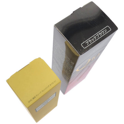 Z000 DHC 薬用 ディープ クレンジングオイル 200mL & プレミアム カラートリートメント ブラックブラウン 235g 2本セット　ラスト1点！