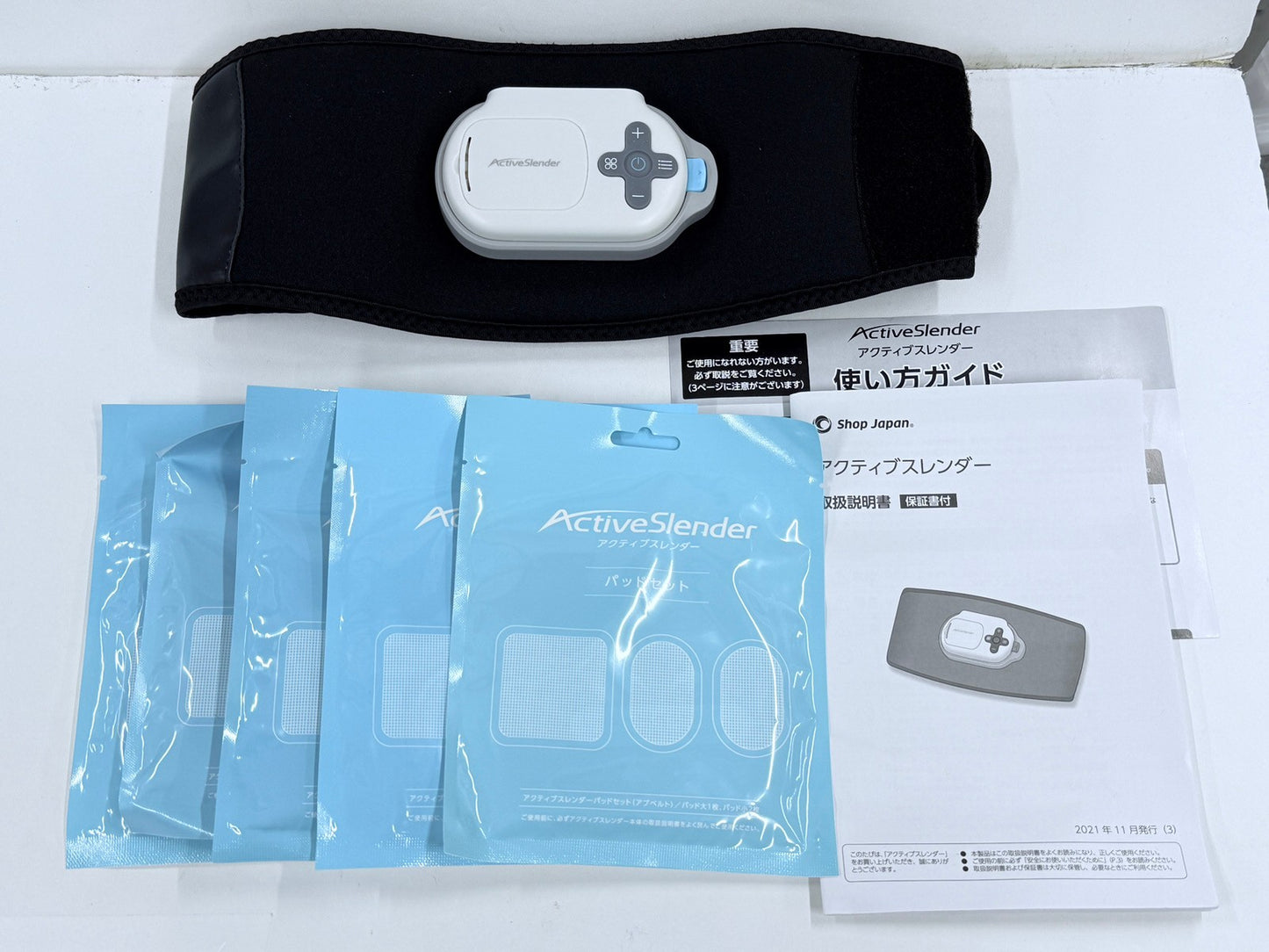 Shop Japan ショップジャパン アクティブスレンダー パッドセット