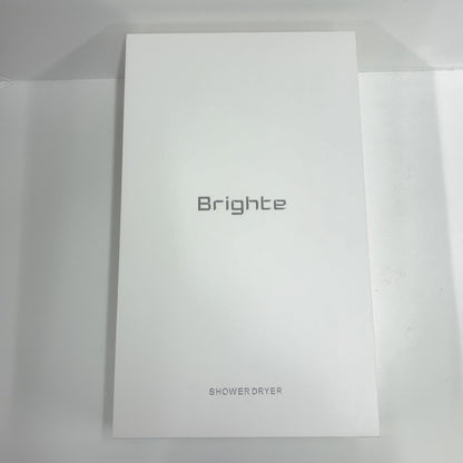 CJ3P Brighte  ブライト シャワー ドライヤー BRT-SD173WH ホワイト（ミストセラム3.1ml付）