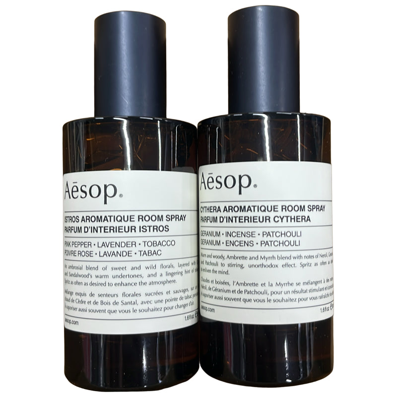C88A イソップ Aesop ステイト オブ ビーイング アロマティック ルームスプレー トリオ 50ml×2
