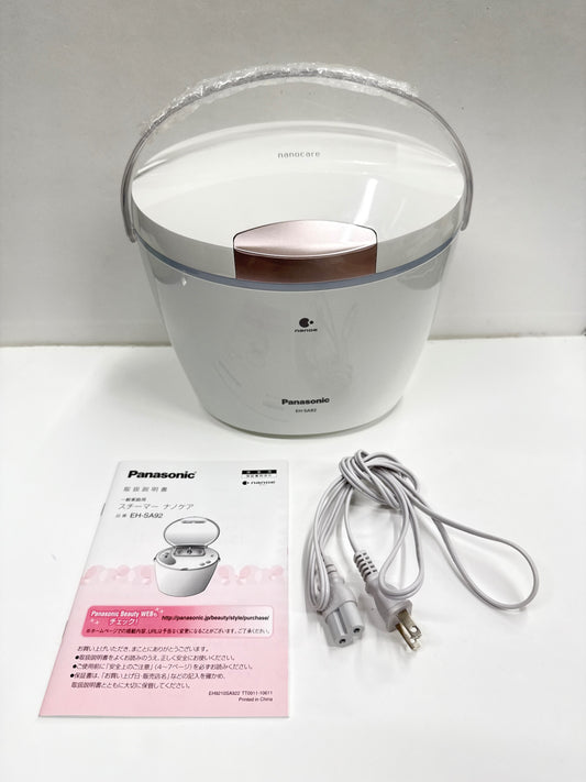 C614 D Panasonic パナソニック スチーマー ナノケア EH-SA92-PN ピンクゴールド調 温冷エステ