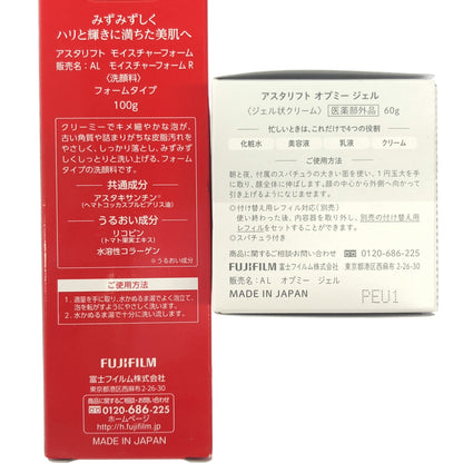 Z000 アスタリフト モイスチャーフォームR 100g & オプミー ジェル 60g 2個セット