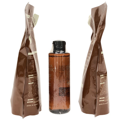 Z000 オルナ オーガニック シャンプー(つめかえ用) & トリートメント(つめかえ用) 400mL & 化粧水 200mL 3個セット