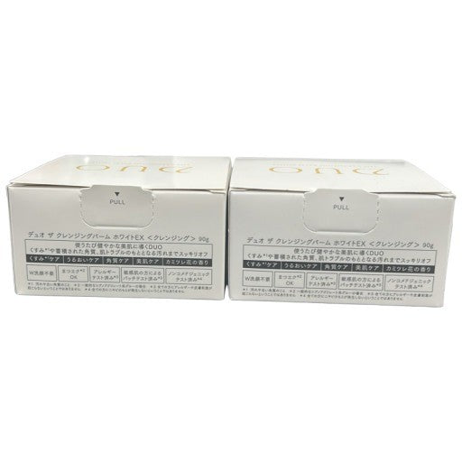 C76U DUO デュオ ザ クレンジングバーム ホワイトEX 90g 2個セット