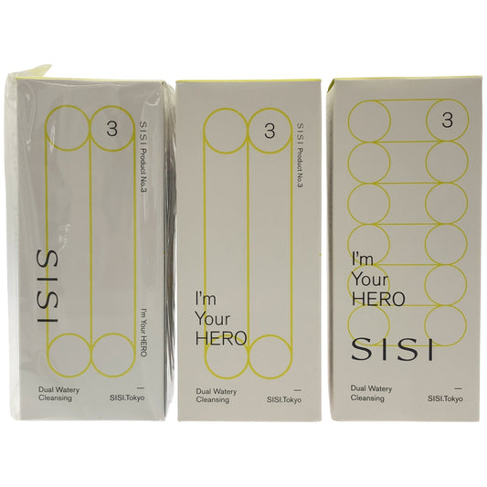Z000 アイムユアヒーロー デュアルウォータリークレンジングBR 230mL SISI コットン1枚付き & デュアルウォータリークレンジング 230mL 2本 計３本セット　ラスト1点！