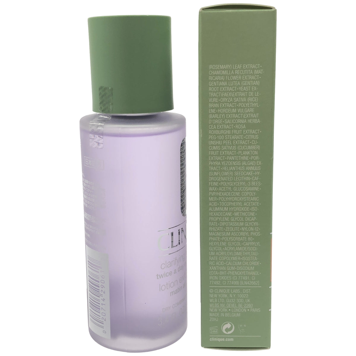 Z000 CLINIQUE クリアファイング ローション 2 100mL & イーブン ベター シティ ブロック ポリシュテクション 40 N 30ml 計2本セット　ラスト1点！