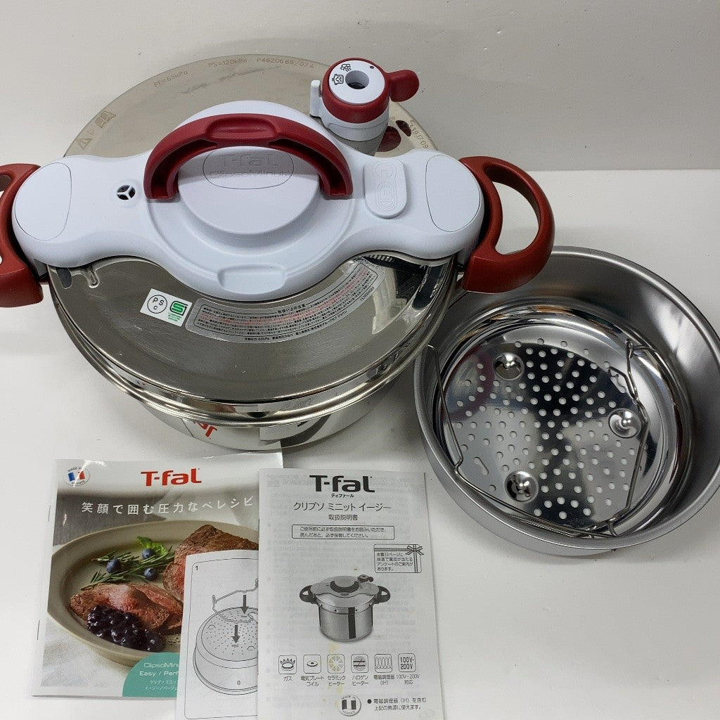 C94C D T-FAL ティファール クリプソミニットイージールビーレッド（２２ｃｍ・６ｌ）