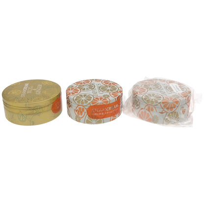 Z000 STEAMCREAM  スチームクリーム ゆず&ジンジャー 75g 1個 & ジャパニーズシトラス 75g 2個 計3個セット