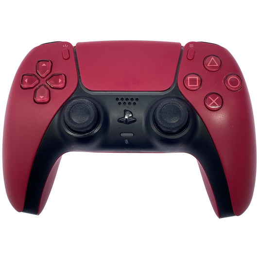 【中古】C54A SONY PS5 DualSense ワイヤレスコントローラー CFI-ZCT1J Cosmic Red