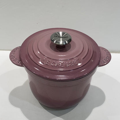 C9Y2 D LE CREUSET ル・クルーゼ ココット エブリィ モーヴピンク