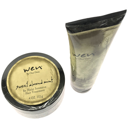 Z000 ウェン インテンシブ トリートメント アーモンド 112g & リペアリング ジェル アーモンド 120g 2個セット