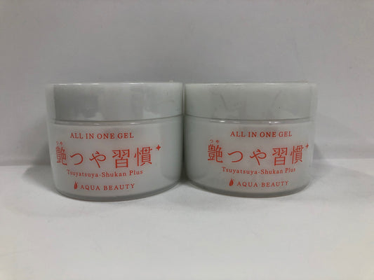 C206【訳あり特価】艶つや習慣プラス 美容ゲル オールインワンタイプ 120g 2個セット