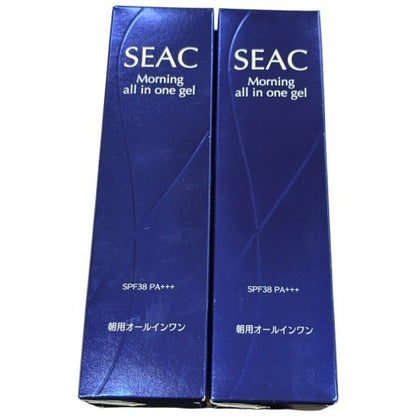 CT98 K SEAC シーク 朝用オールインワン 〈朝用美容ゲルクリーム〉 50g SPF38 PA+++ 2個セット