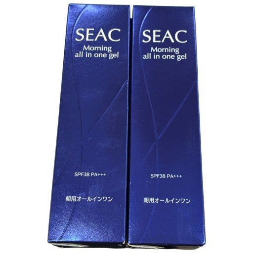 CT98 K SEAC シーク 朝用オールインワン 〈朝用美容ゲルクリーム〉 50g SPF38 PA+++ 2個セット