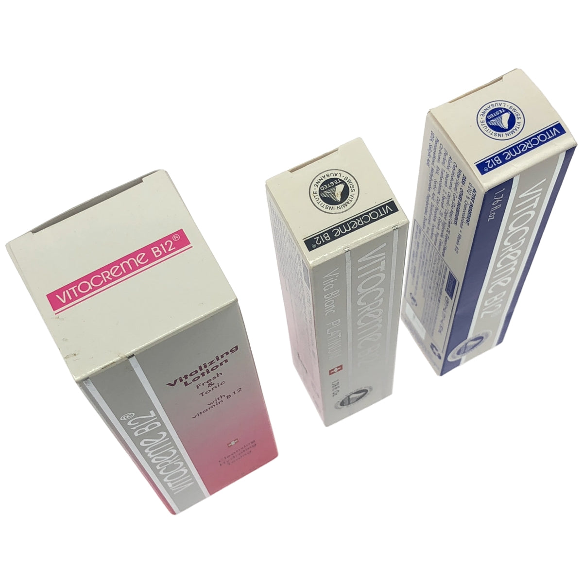 Z000 VITaCReMe B12 Bローション 200mL & ビタクリーム(クリーム) 50mL & ビタブラン プラチナム(クリーム) 50mL 3個セット
