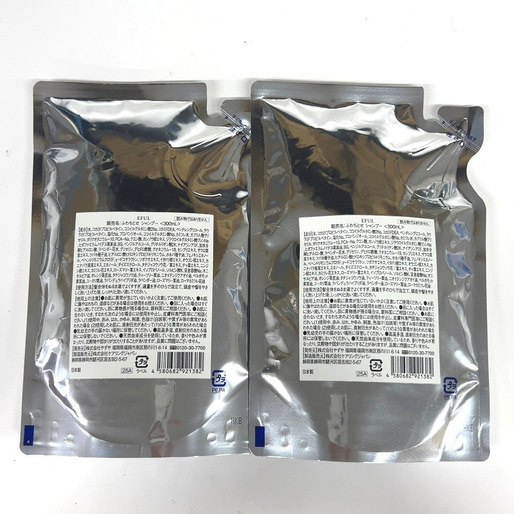 CD82 K EFUL ふわちとせ シャンプー 300ml 2個セット