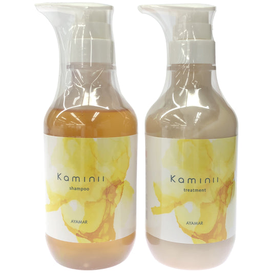 Z000 カミニー リッチモイストシャンプー 400mL & リッチモイストトリートメント 380mL 2本セット　ラスト1点！