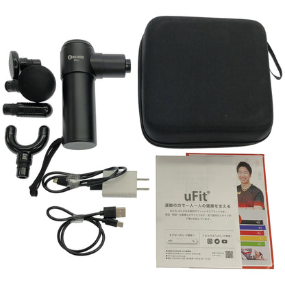 Z000 uFit　RELEASER Mini 筋膜リリースガン ミニ 強力 8mm 軽量 500g　ラスト1点！