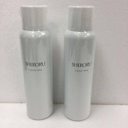 C500 ★SHIRORU（シロル） クリスタルホイップ 炭酸洗顔 毛穴 洗顔 くすみ 泡洗顔 洗顔料 ランキング おすすめ 泡パック 保湿（120g× 2本セット ）