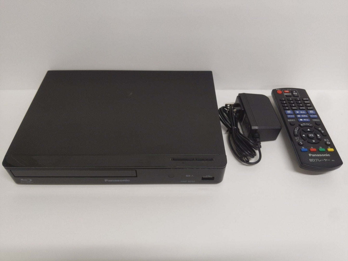 パナソニック ブルーレイプレーヤー フルHDアップコンバート対応 ブラック DMP-BD90 リモコン付き