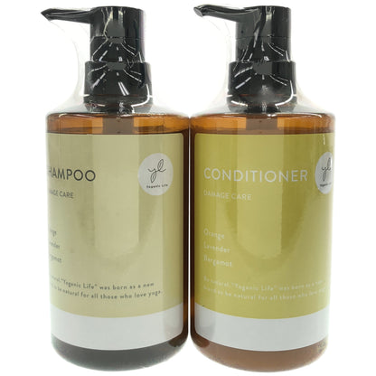 Z000 YL オレンジ & ラベンダー & ベルガモットの香り シャンプー  500mL & コンディショナー 500mL 計2個セット　ラスト1点！