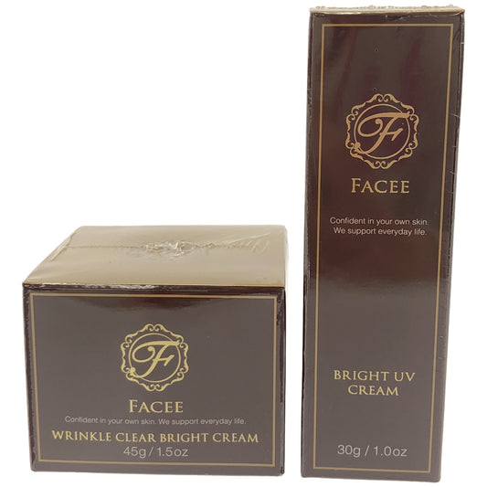 Z000 FACEE 薬用ゲルクリームNA-A 45g & 薬用BBクリーム TGS-A 30g 2個セット