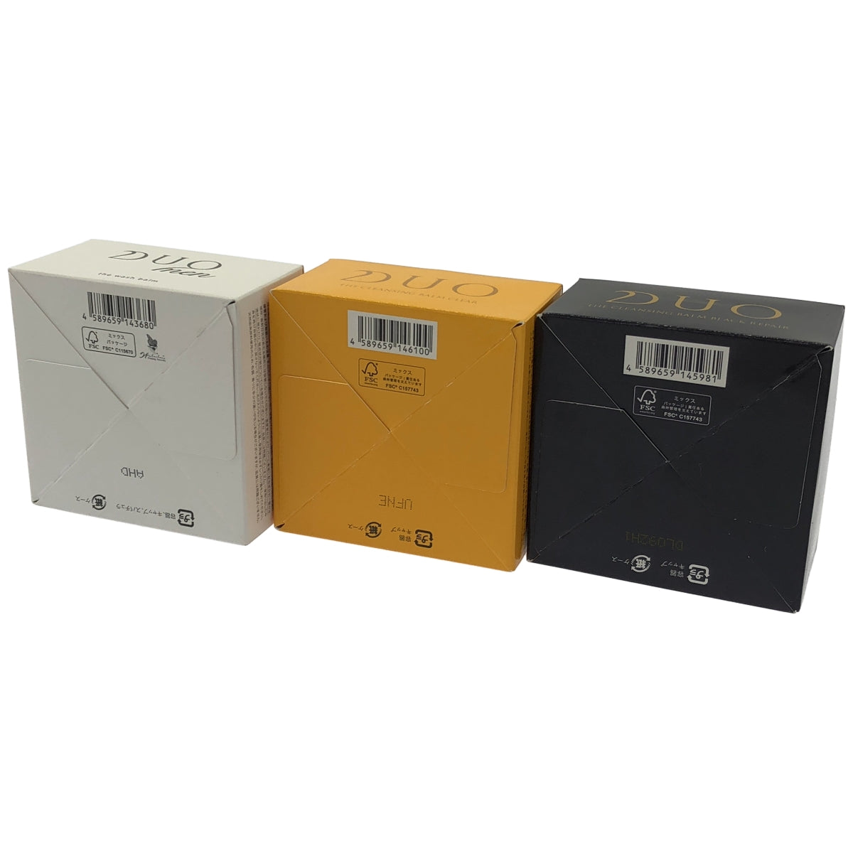 Z000 デュオ クレンジングバーム クリアEX 90g &ブラックリペアEX 90g &デュオメン ウォッシュバーム 90g 3個セット
