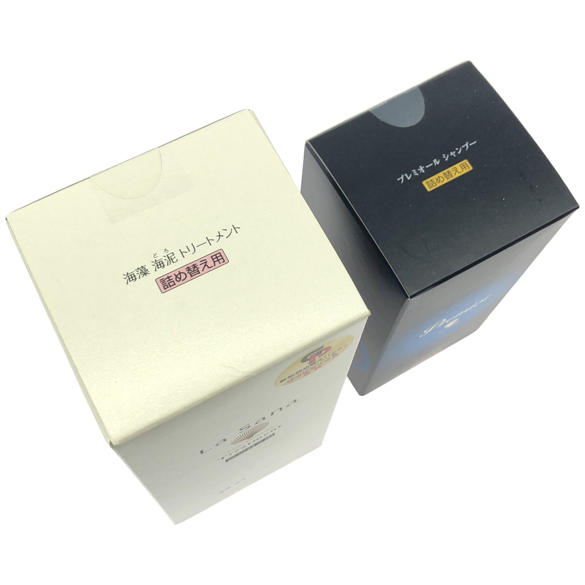 Z000 ラサーナ 海藻 海泥 トリートメント 詰め替え用 600g & プレミオール シャンプー 詰め替え用 375ml 計2本セット　ラスト1点！