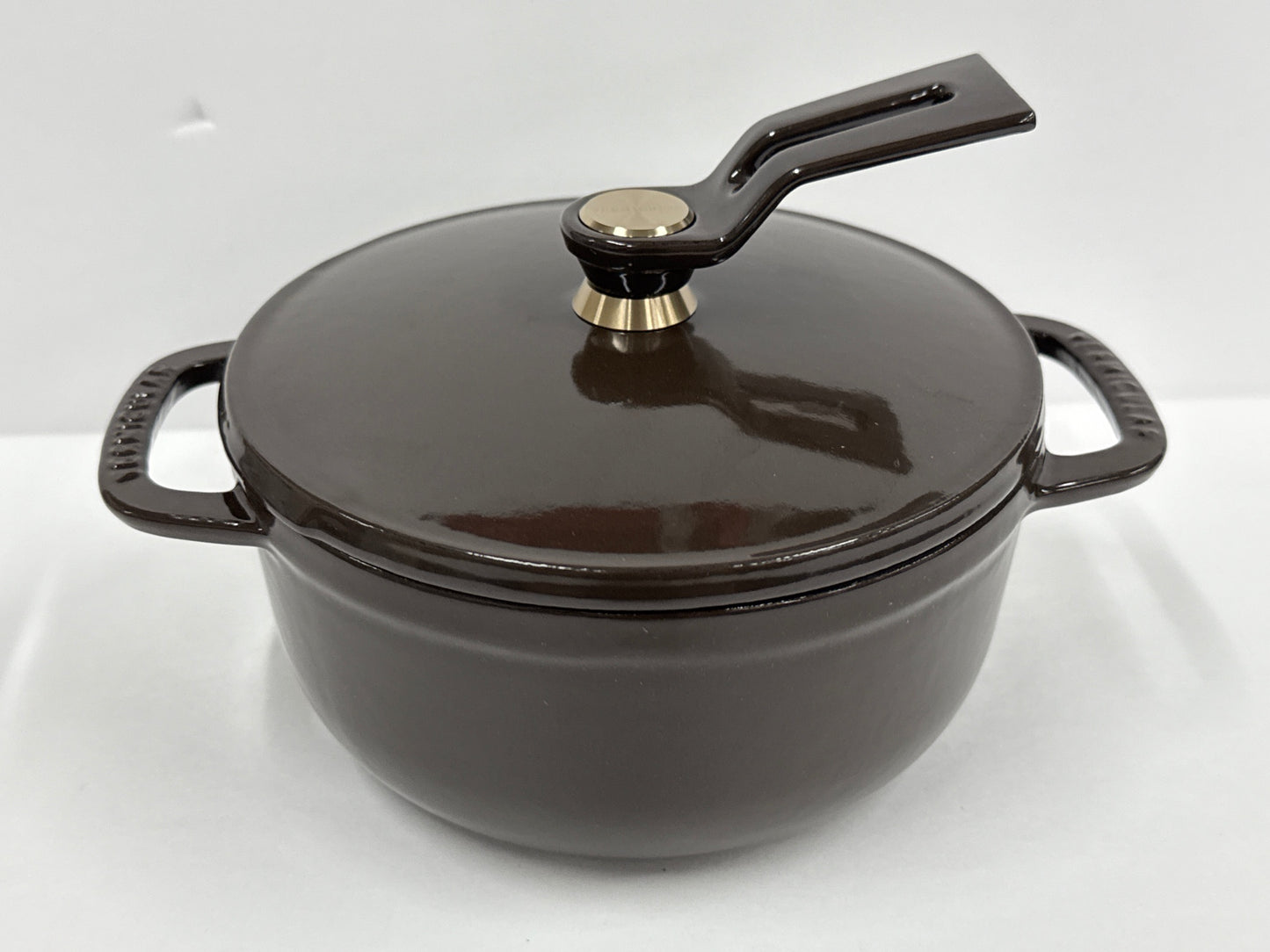 D VERMICULAR バーミキュラ オーブンポット2 ミニ #14 ヘーゼルナッツブラウン 14cm セルフスタンディングリッド