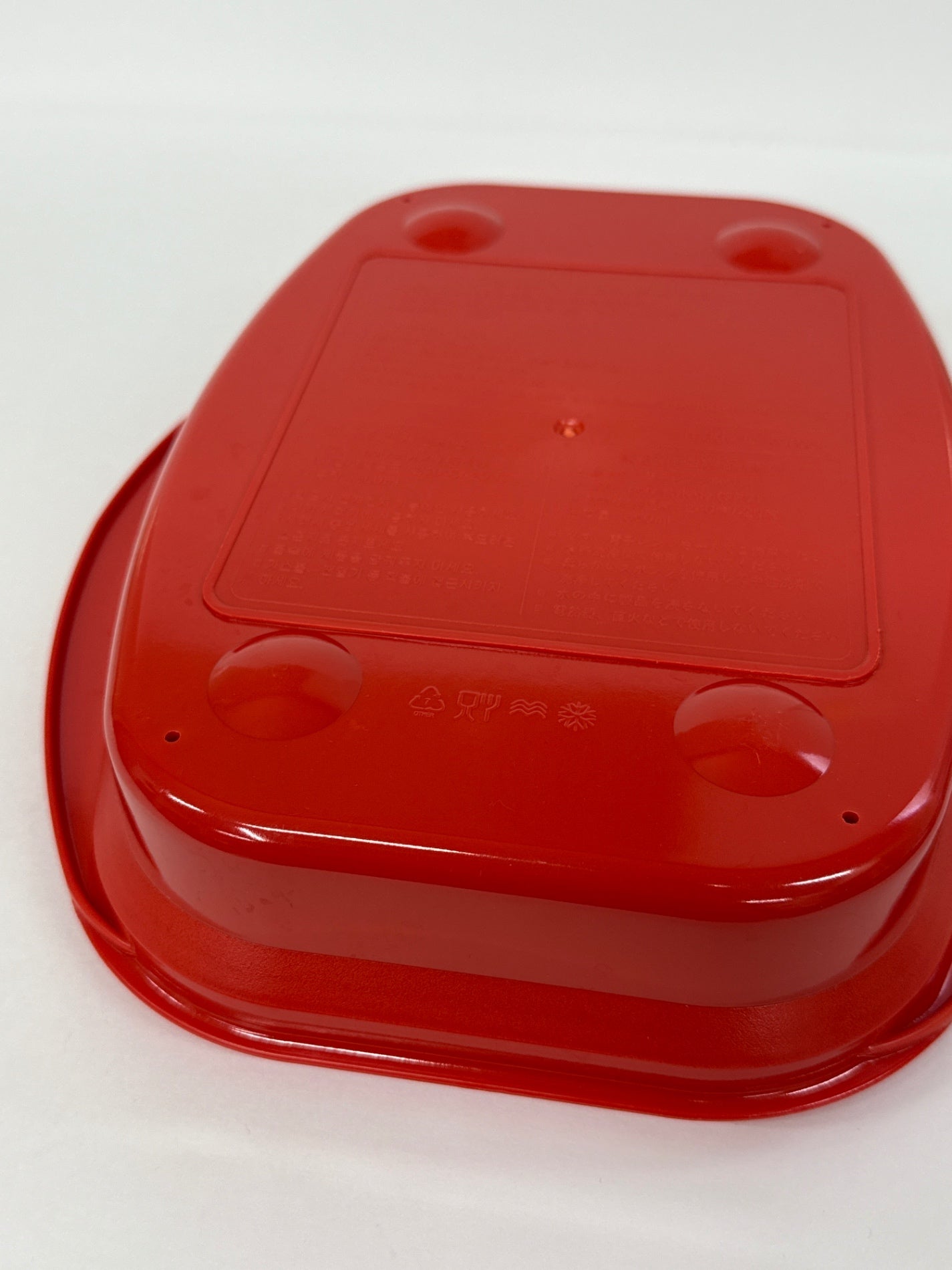 CH26 D Dinos ディノス レンジメート プロ 電子レンジ専用調理器具 グランデ レッド