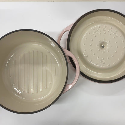 C94W D VERMICULAR バーミキュラ オーブンポットラウンド 22cm パールピンク