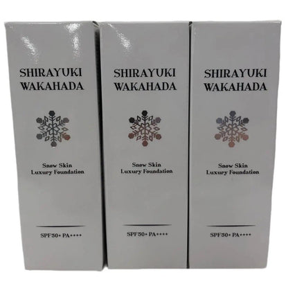 CC22 K SHIRAYUKIWAKAHADA　白雪若肌　薬用リンクルケア美白リキッドファンデーションLO　26g 3個セット