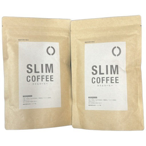 CB59 K スリムコーヒー SLIMCOFFEE スリム コーヒー 100g 粉 粉末 タイプ 2個セット ●賞味期限：2026/10～