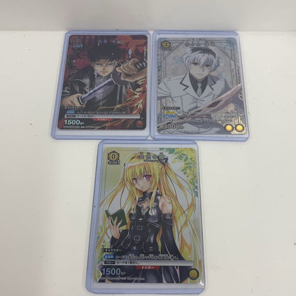 CTA1 K UNION ARENA カグラバチ 東京喰種:re 付録カード 六平千紘×佐々木琲世×金色の闇 ユニオンアリーナ プロモ 3枚セット