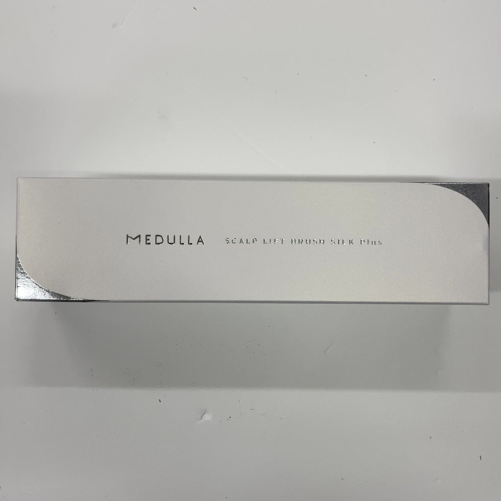 C99N  MEDULLA スカルプリフトブラシ シルクプラス シルバー ヘアブラシ 頭皮ブラシ 2wayタイプ