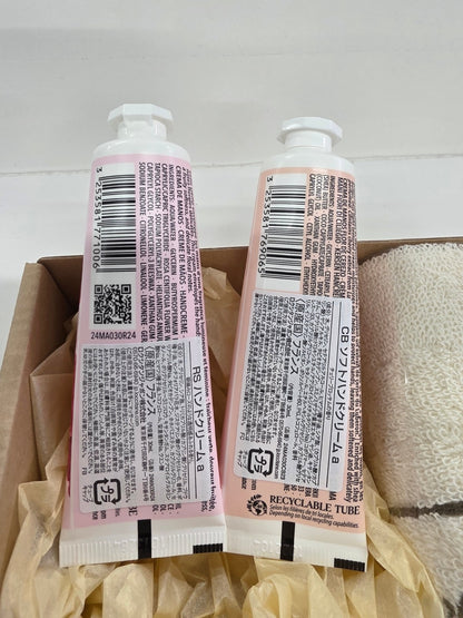 CU28 L‘OCCITANE ロクシタン ハンドクリーム2点、 タオル1点 ギフトセット