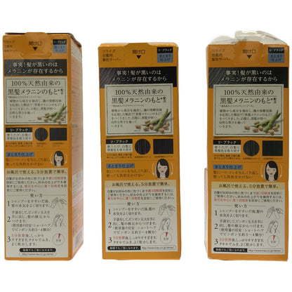 Z000 Rerise リライズ 白髪用髪色サーバーBm リ・ブラック&付け替えボトル3個セット