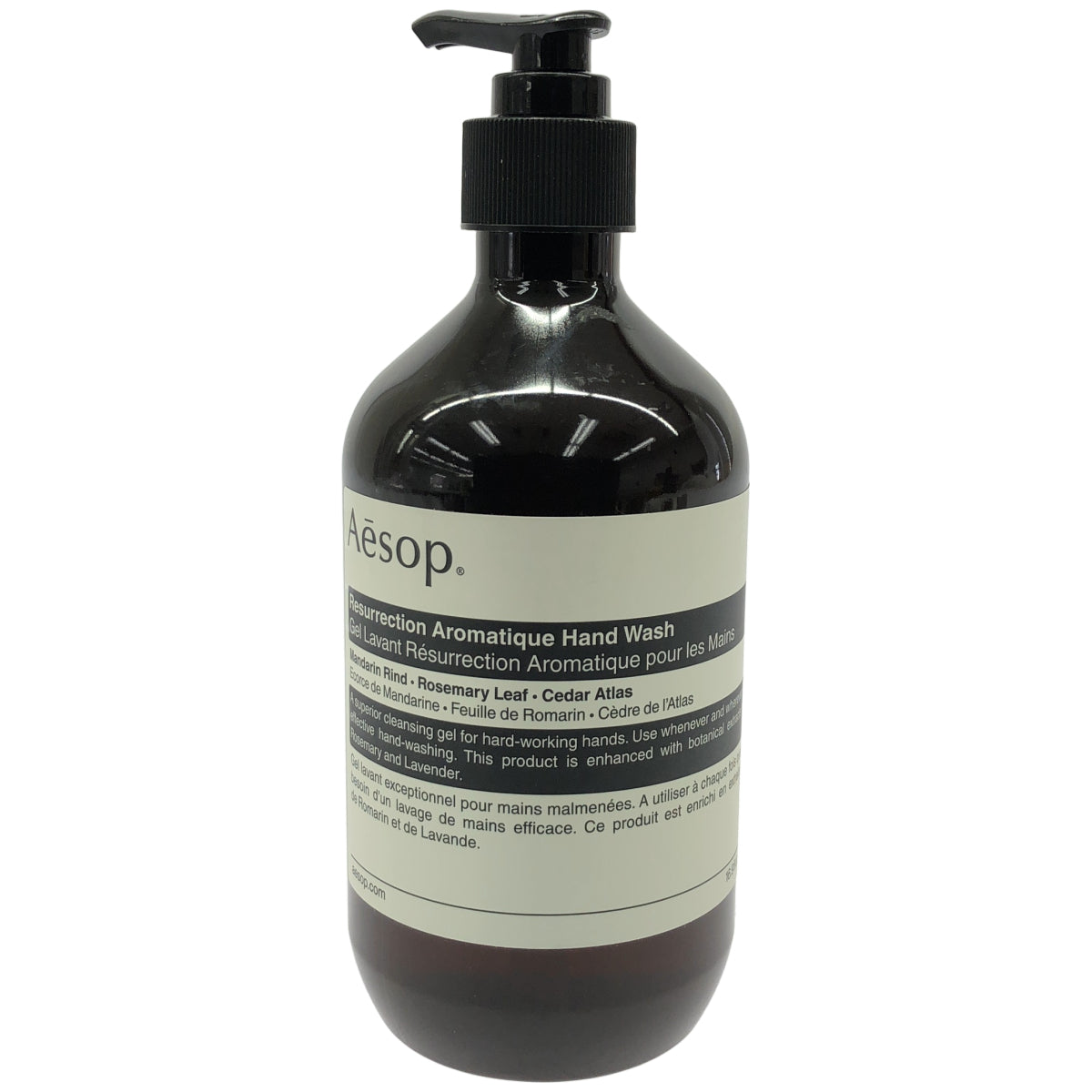 Z000 aesop イソップ レスレクション ハンドウォッシュ 500ml　ラスト1点！