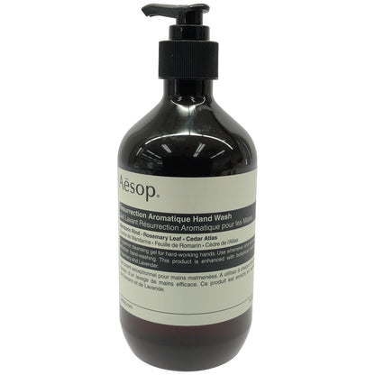 Z000 aesop イソップ レスレクション ハンドウォッシュ 500ml　ラスト1点！
