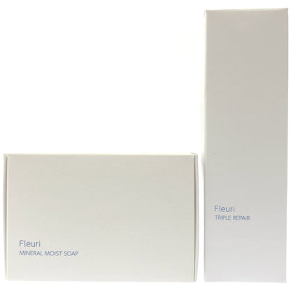 Z000 フルリ ミネラルモイストソープ 80g & トリプルリペア 30mL 2個セット